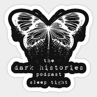 Dark Histories Butterfly Dust Logo Sticker